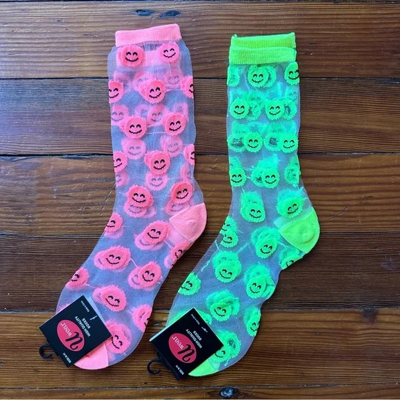 neon dress socks Men's Colorful Combed Cotton Crew Socks Dress Neon Vivid Color Crazy Fashion Socks 4-PACK Green / X-Large